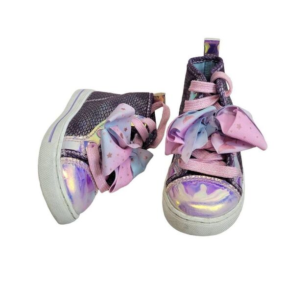 Jojo Siwa Mermaid hightop sneakers 8 - Picture 1 of 6